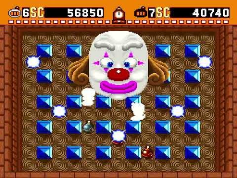 [TAS] SNES Super Bomberman '2 players' by LIJI in 12:20,93
