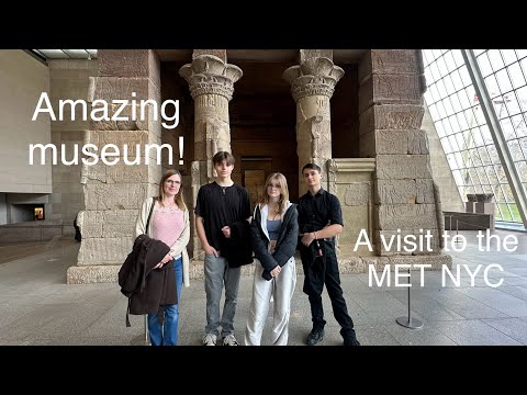 Most amazing museum ever?! Explore NYC and the MET with us!