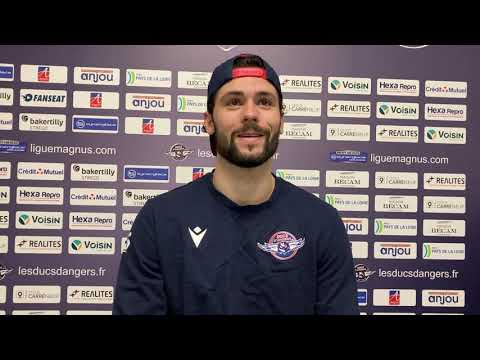 Loïc Farnier, avant-match Ducs d'Angers-Pionniers de Chamonix