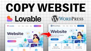 Copy Lovable Sites to WordPress | Lovable to WordPress