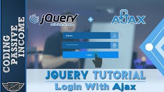 jQuery Tutorial: Create Login Form With Ajax + PHP &amp; MySQL