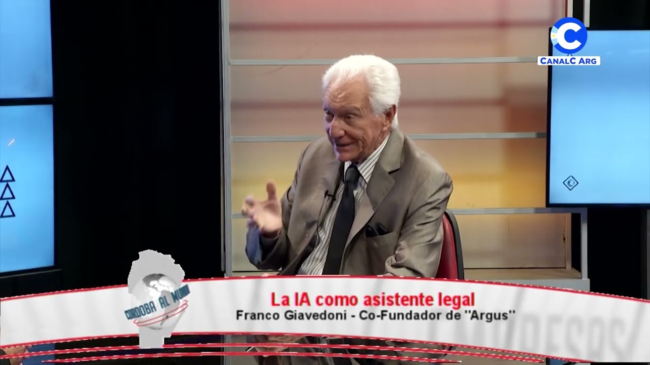 Thumbnail for La IA como asistente legal | Franco Giavedoni, cofundador de Argus
