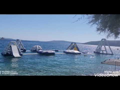 marina to camp Belvedere seget Dalmatinska Croatia