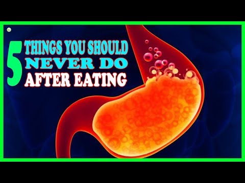 5 Things You Should Never Do After Eating | Best Home Remedies