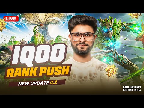 SERIOUS RANK PUSH BEGINS | NAYA UPDATE KAISA LAGA? | BGMI LIVE
