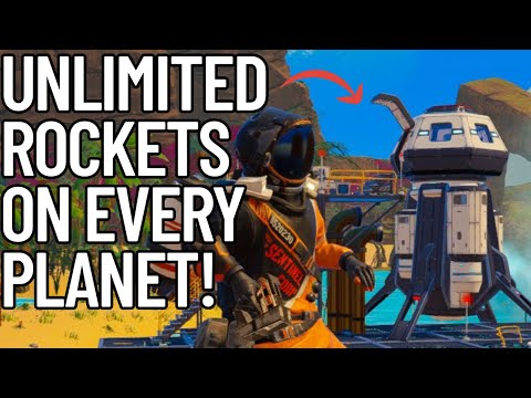 I Set Up an Automatic Interplanetary Rocket Builder on Every Planet! - Planet Crafter