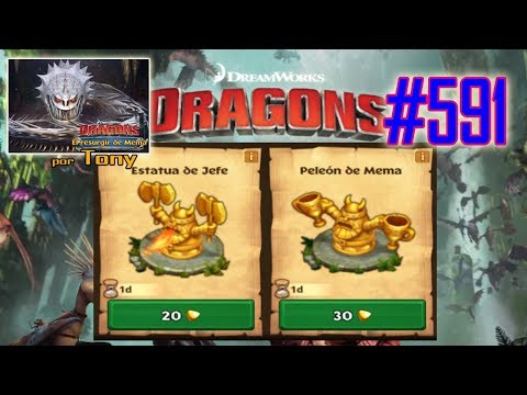 Dragones, el Resurgir de Mema "Cap. 591 - Arenas: Estatua de Jefe y Estatua Peleón" por Tony