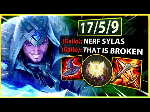 NEW SYLAS E Does Insane Damage... So I Went FULL AP and 1v5 Carried ;)