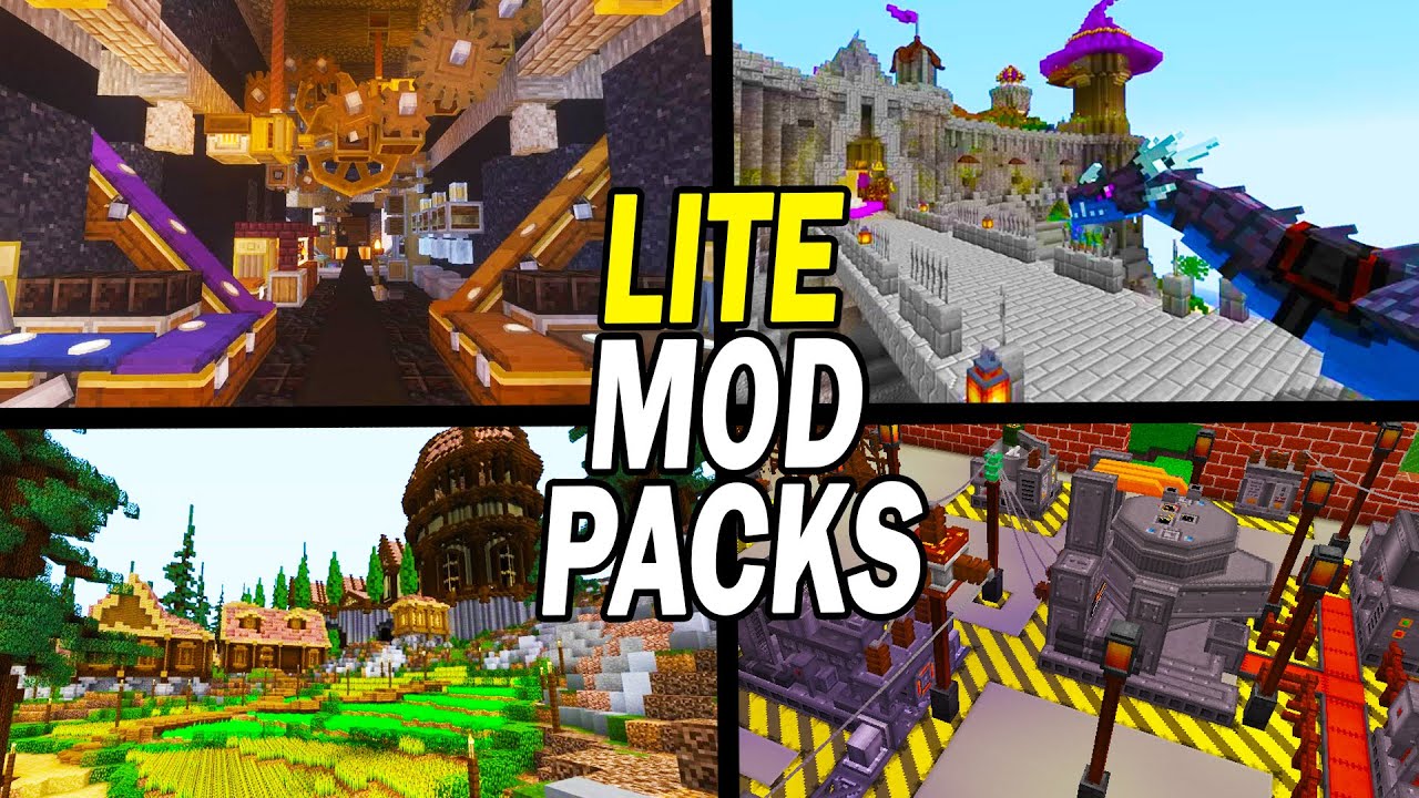 Top 10 Minecraft Modpacks for Low End PCs