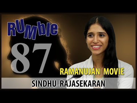 Rumble.87: Sindhu Rajasekaran - Come Celebrate the Genius