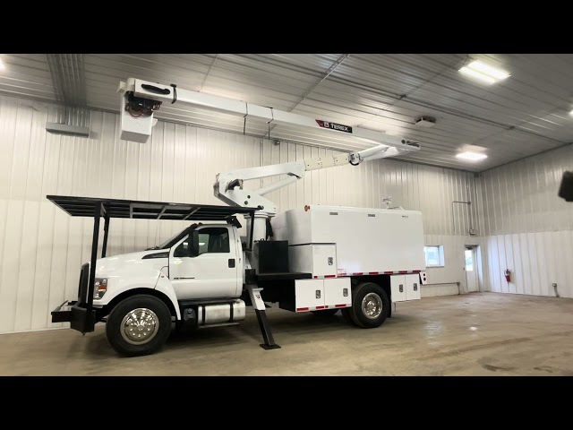 2017 Under Cdl Ford F750 Terex Hi-ranger Xt Pro 56 61' Ocsm Chipper Dump Bucket Truck - Image 13 2017 Under Cdl Ford F750 Terex Hi-ranger Xt Pro 56 61' Ocsm Chipper Dump Bucket Truck - Image 13