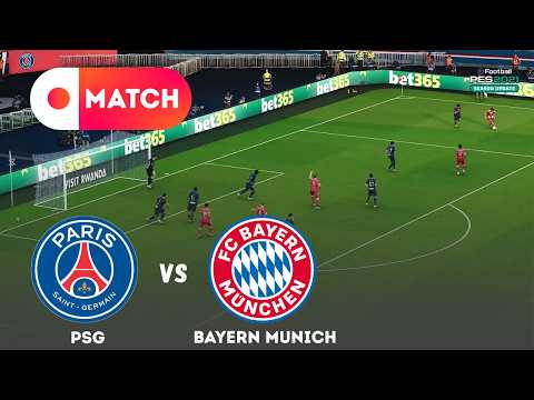 BAYERN MUNICH vs PSG | Champions League 2026 Match Simulation | eFootball PES 21 Gameplay