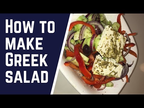 How To Make Traditional Greek Salad