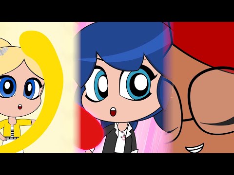 MIRACULOUS LADYBUG -  Girls Group transformation - Marinette, Alya, Chloe