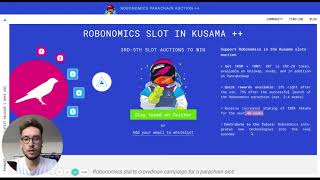 Robonomics slot in Kusama<br/>May 21, 2021 (00:03:44) Robonomics slot in Kusama<br/>May 21, 2021 (00:03:44)