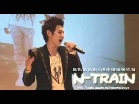 110509 N-TRAIN Mini Concert:  Seunghyun ft. VIVA GIRL's Yumi - Sugar