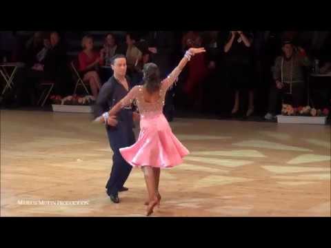 International Evry - Adult Latin - Quarter Final Rumba - Mickaël Vaganay & Amandine Mauceri