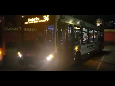 Here is the stagecoach bus 37275 on the number 34 in Guildford Thursday 6 October 2022