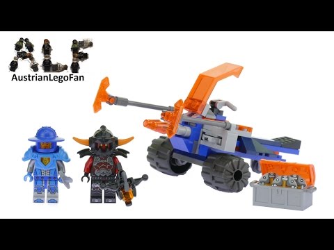 Vidéo LEGO Nexo Knights 70310 : Le char de combat de Knighton