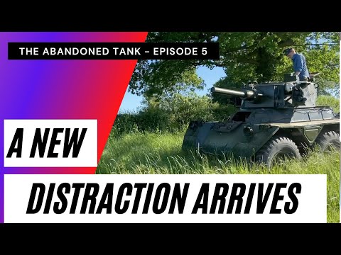The Abandoned Tank Project - Episode 5 A New Distraction Arrives, An Alvis Saladin Armoured Car!