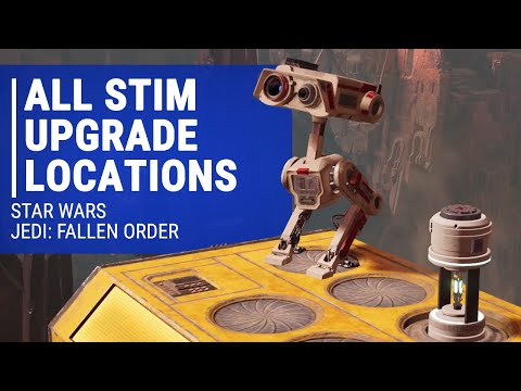 All Stim Upgrade Locations - Star Wars Jedi: Fallen Order Gameplay Walkthrough
