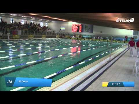 Serie 3 dei 100 Dorso  Assoluti Femmine Master - Campionati Regionali Master 2015 VENETO e FRIULI V