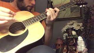 Warren Zevon - The Factory (acoustic cover)