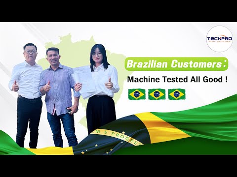 Brazilian Customers Visit TechPro Factory to Arrange The CNC Router Machine Shipment