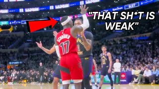 LEAKED Audio Of D’Angelo Russell Trash Talking Dennis Schroder: “Stop Doing That Weak A** Sh*t”👀