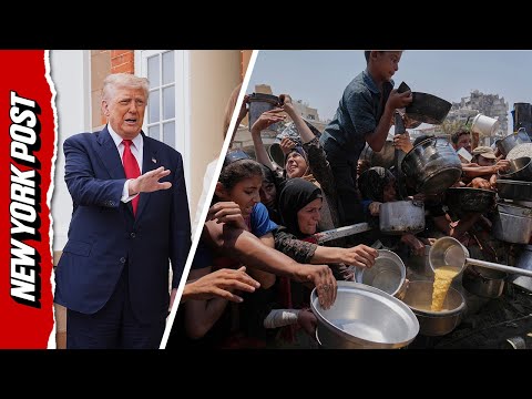 'Those children look very hungry': Trump disagrees with Netanyahu over Gaza's hunger crisis