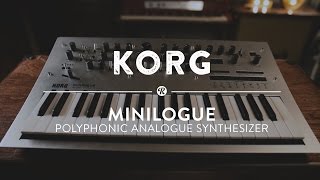 Video thumbnail for Korg Minilogue Analogue Polyphonic Synthesizer | Reverb Demo Video by Reverb