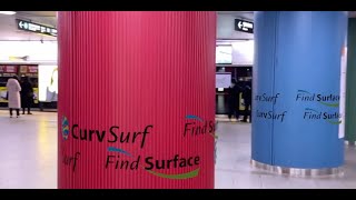 Virtual ads inside Chungmuro station Line 3 - iPhone Pro 12