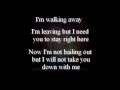 Lovex - Walking Away [w/ lyrics] 