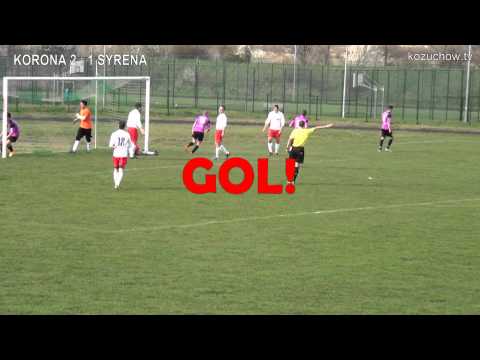 Korona Kożuchów 2:1 Syrena Zbąszynek 11.04.2015