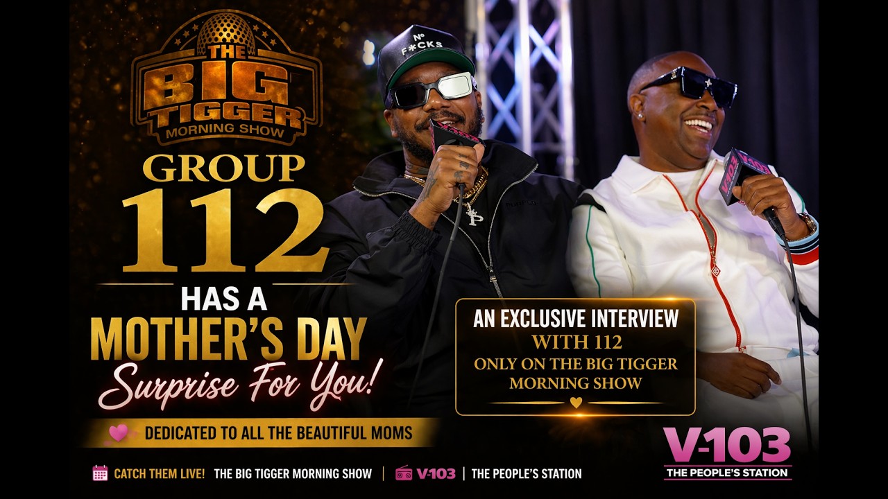 R&B Legends 112 Celebrate Moms 💐 | Big Tigger Morning Show