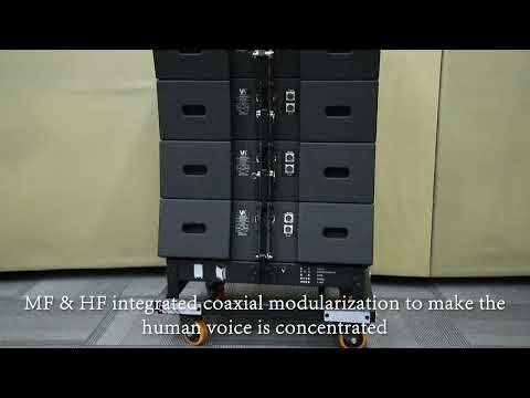 Pro 2 dual 10-inch 3-way passive line array