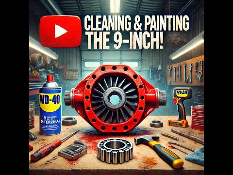 Ford 9-Inch Prep Work Part 3 | Painting the Third Member, Pinion Support & Axle Housing
