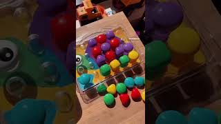 Мозаика для малышей в чемодане "Краб" d45/33 эл Baby Toys арт.04102