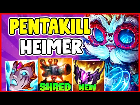 HOW TO PLAY ARCANE HEIMERDINGER MID & SOLO CARRY IN SEASON 12 | Heimer Guide S12 - League Of Legends