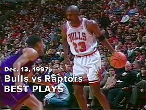 December 13, 1997 Bulls vs Raptors highlights