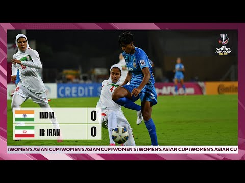 #WAC2022 - Group A | India 0 - 0 Islamic Republic of Iran