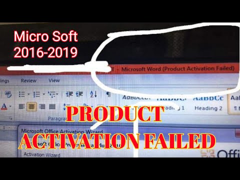 How To Solve Product Activation Failed