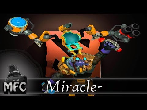 Miracle- Tinker Gameplay - Ranked Match - Dota 2.