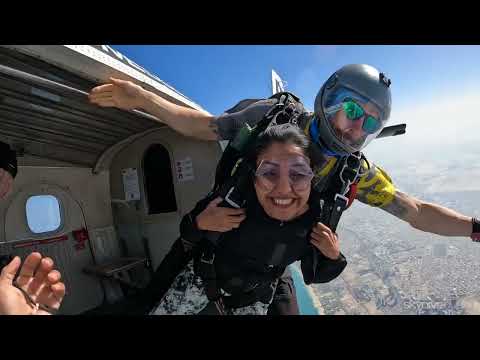 Skydiving in Dubai | My First Skydive