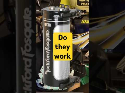 Funktionieren Kondensatoren für Auto-Audio tatsächlich?