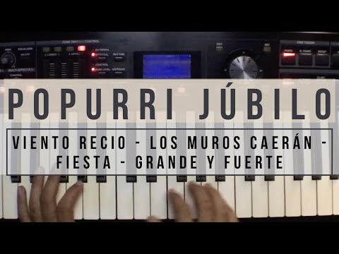 Popurri Jubilo Acordes Piano|| MIEL SAN MARCOS| Adorando En Casa Piano