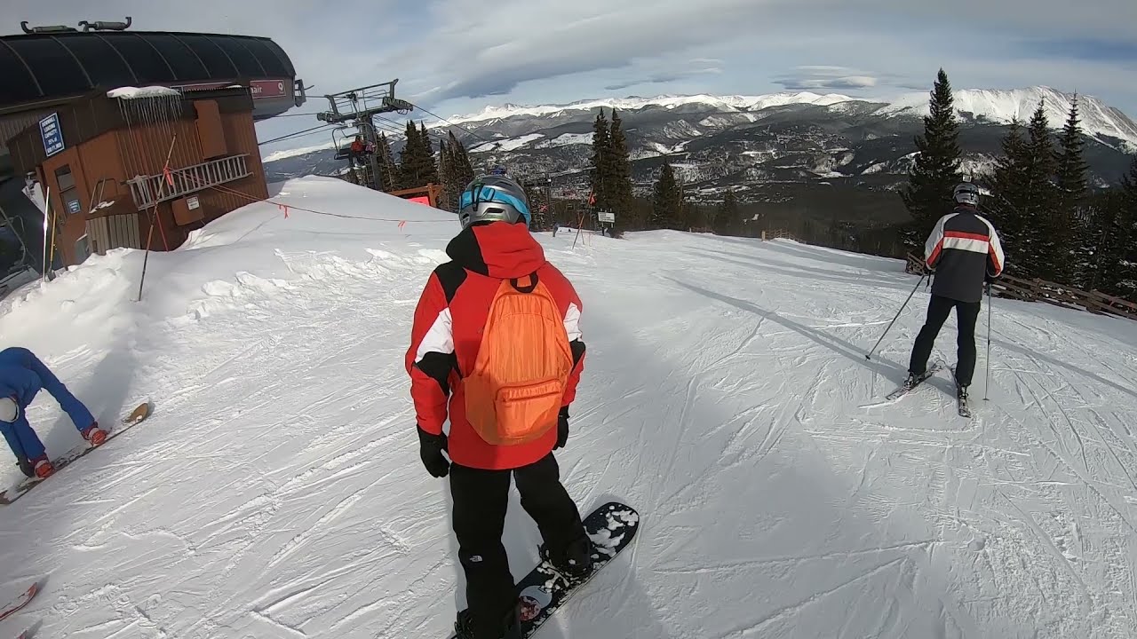 Upper Lehman — blue run, Breckenridge GoPro Hero 7