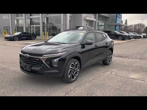 2026 Chevrolet Trax FWD 4dr 2RS in Black for sale at Royal Chevrolet in Orangeville, ON