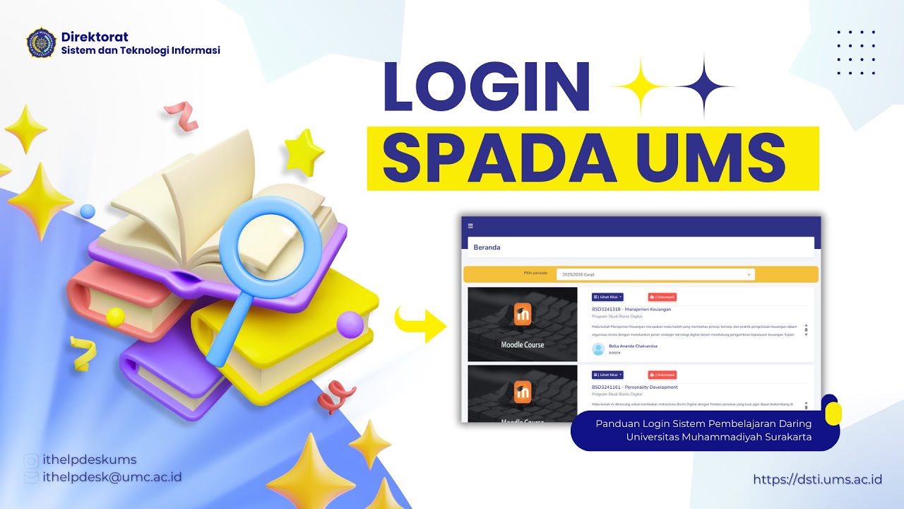 Cara Login ke SPADA UMS