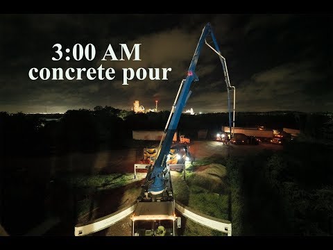 Roof deck concrete pour - The Barndominium Show E148